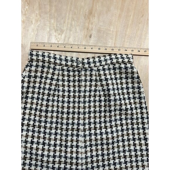 VTG Jessica Scott Emporium 80s Career Tweed Wool Blazer Plaid Pencil Skirt 14 M - Picture 15 of 15